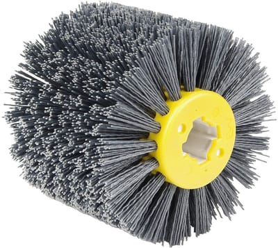 Polijstschijf met 240 Grit en Draadborstel - 120 mm Diameter en 19 mm Gat voor Effectieve Reiniging en Afwerking