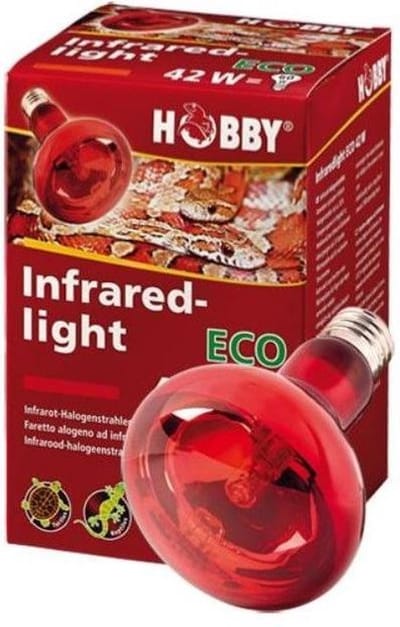 Hobby Infraredlight Eco infrarood warmtelamp voor terrariumdieren 42 Watt