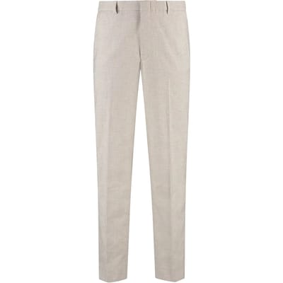 Pantalon Michael Kors Linen Blend Check