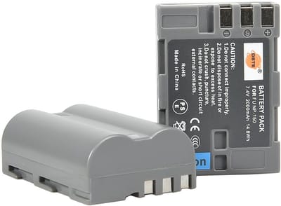 Reservebatterijen Camera - Extra Accu's - Fotografie Sessies - Lithium-ion Technologie - 2000 mAh Capaciteit