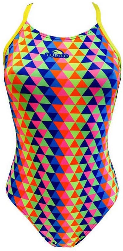 Turbo Tridimesion Pro Racer Zwemkleding Veelkleurig 2XL Vrouw