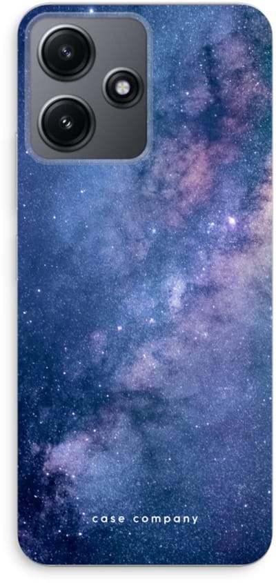 Case Company® - Hoesje geschikt voor Xiaomi Redmi 12 hoesje - Nebula - Soft Cover Telefoonhoesje - Bescherming aan alle Kanten en Schermrand
