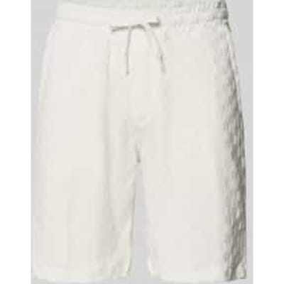 regular fit shorts met labelpatch