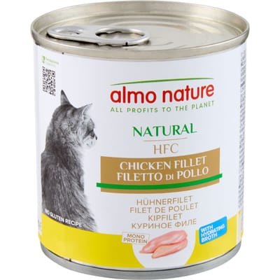 6x280g Kipfilet Almo Nature Classic Kattenvoer