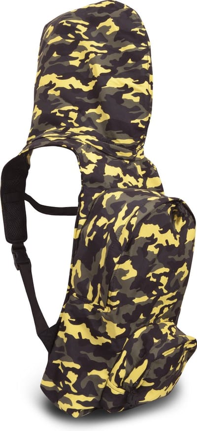 Morikukko - Schooltas - Rugzak Met Capuchon - CAMO - Rugzak Meisje - Rugzak Jongens - 18,5lt - 7+ jaar