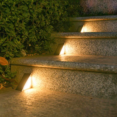 8 stuks LED-trapverlichting op zonne-energie, waterdichte buitentrapverlichting, zonne-dekverlichting buiten zonne-landschapsverlichting voor tuin, terras