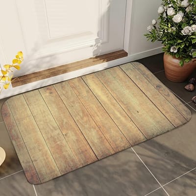 1 stuks Mooi Hout Badkamer Absorberende Matten Antislip Matten Woondecoratie Benodigdheden Tapijten Woon Keuken Vloermatten 40x60cm