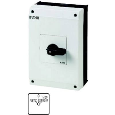 Eaton T5B-4-8902/I4 Nokkenschakelaar 63 A 2 x 60 ° Grijs, Zwart 1 stuk(s)