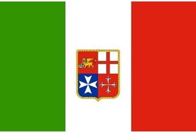 Nautische vlag ITALIË 20 x 30cm