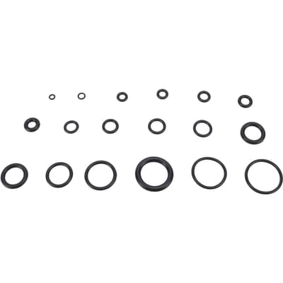 225 STUKS O-ring Assortiment IMPA813072 Rubber O-ringen Set voor Auto Onderhoud Loodgieterswerk Afdichting Reparatie black