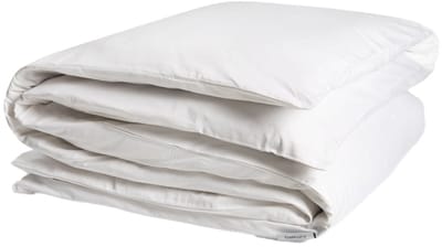 Yumeko dekbedovertrek katoensatijn wit moon 260x240 (zonder slopen) - Bio, eco & fairtrade