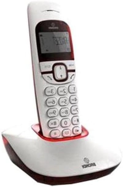 Draadloze Telefoon - DECT telefoon - Thuisgebruik - Grote toetsen - 30 x 15.9 x 49 cm - Oranje