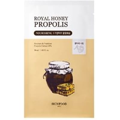 SKINFOOD, Royal Honey Propolis, Masque de beauté, 30 ml (1,01 fl oz) beige