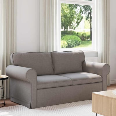 vidaXL Bank Taupe 175 x 82 x 80 cm Stof
