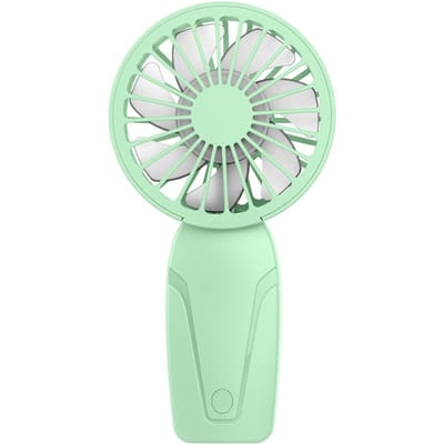 Draagbare handventilator Kleine koelventilator USB oplaadbare wimper Wimper Mute Cooler Handventilator Mini USB oplaadbaar bureau CHINA