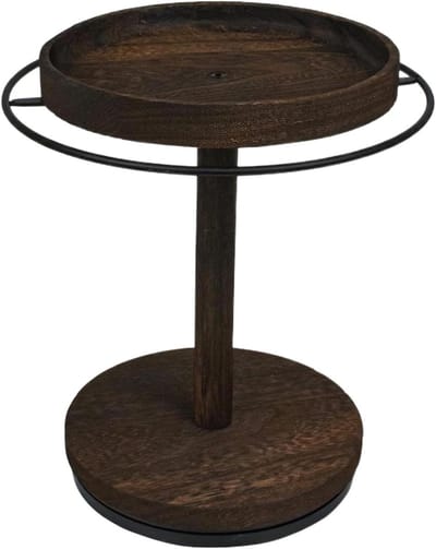 Brillenhouder - Brillenstandaard - Bureau Organisatie - 360 Graden Draaiend - 215 cm - Houtkleur