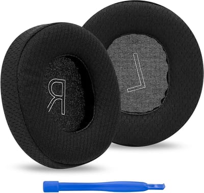 Vervangende Oorkussens voor Xbox Draadloze en Bedrade Hoofdtelefoons - Mesh Stof, Zwart, Perfecte Pasvorm en Comfort