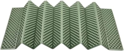 Kampeermatras Schuim - Opvouwbaar Slaapmatje - Buiten Ontspannen - Eierdoos Ontwerp - 180x60cm - Groen
