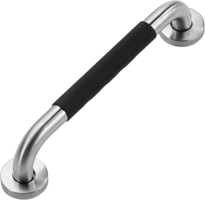 MultiMotion Wandbeugel Badkamer RVS 30 cm – Douche Wandbeugel met Siliconen Grip – Veiligheid Handgreep Badkamer – Steunbeugel Douche en Toilet