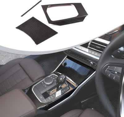 Center Console Blending van Carbon Fibre en ABS Plastic voor G20 G28 325 3 Series 2019 2020 - Perfecte Pasvorm, Duurzaam en Stijlvol Accessoire