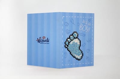 Diamond Paint Card it's a boy WC0438