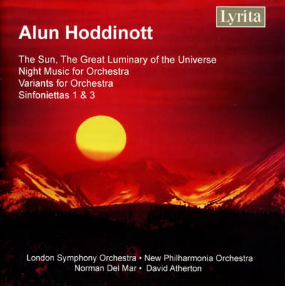 London Symphony Orchestra, New Philharmonia Orchestra, Norman Del Mar, David Atherton - Hoddinott: The Sun, The Great Luminary Of The Universe (CD) (Remastered)