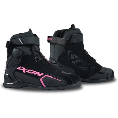 Motorschoenen IXON Bull 2 WP Lady zwart / roze maat 36