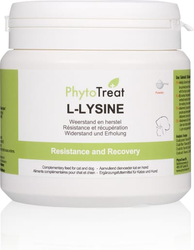 Phytotreat L-Lysine Hond en Kat 150gram