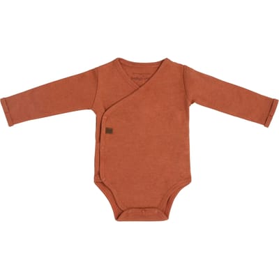 Baby's Only Rompertje lange mouw Melange - Honey - 50 - 100% ecologisch katoen - GOTS