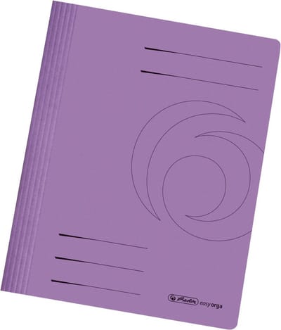 Herlitz 10902559 map Karton Violet A4