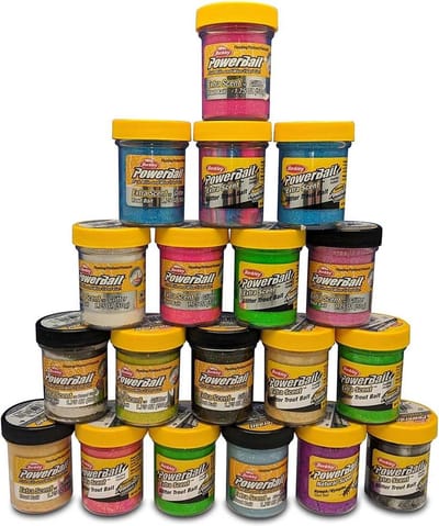 Berkley PowerBait - Glitter Trout Bait - Twisty Turtle - Groen