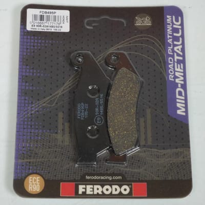 Remblokken Ferodo voor Motor Honda 400 VFR R NC24 NC30 1990 tot 1994 achteraan Nieuw