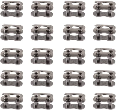 Dailygoods- Master Link Vervanging - 420 Ketting - Set van 20 - Geschikt voor 90cc/110cc/125cc - Eenvoudig te installeren - Hoogwaardige kwaliteit - Kettinglink
