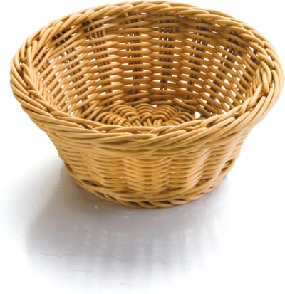 Ronde Broodmand - Brotkorf - Brood Serveren - Goede Kwaliteit - 19x19x8 cm - Niet gespecificeerd