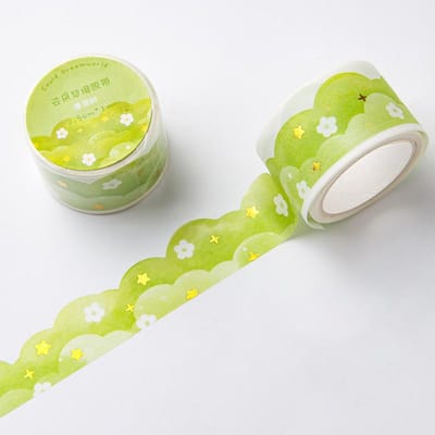 Ins Kawaii Wolken Washi Tapes DIY Scrapbooking Journal Planner Dagboek Stickers Masking Tapes Koreaanse Kantoorbenodigdheden