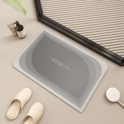 Moderne Eenvoudige Toilet Absorberende Voetmat Diatomeeënaarde Toilet Badkamer Entree Antislip Badkamermat Sneldrogend Tapijt 40 * 60Cm