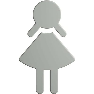 HEWI Series 477/801 Symbol Woman 801.91B020 95