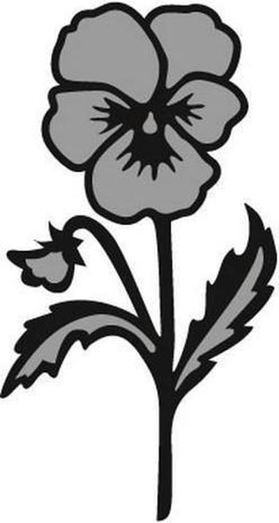 Marianne Design CraftablesTinys pansy CR1305