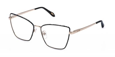 Just Cavalli Vjc133 Square Damesbril Zwart 140/57 mm