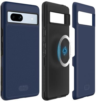 Dubbellaags Telefoonhoesje voor Google Pixel 7a - MagSafe-compatibel en Militair Kwaliteitsontwerp