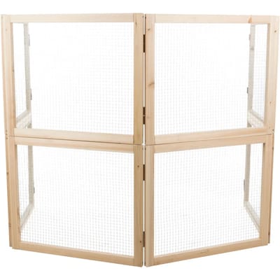 Trixie - Indoor Ren - 4 Panelen - Hout - 60-240X50 cm