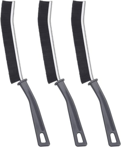Octav8® Voegenborstel - Schoonmaakborstel - Voegenkrabber - 3 Stuks - Kunststof