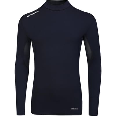 Sondico Heren-basislaagshirt met hoge kraag (Marine)