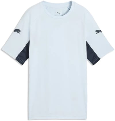 Puma Individualliga T-shirt Met Korte Mouwen Blauw 15-16 Years Kinderen