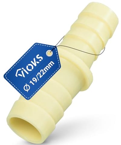 Afvoerslang Verbindingsstuk 20/24 mm - Universele Waterslangconnector voor Was- en Vaatwassers
