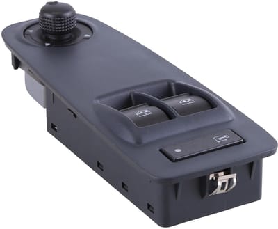 Dailygoods - Elektrische Raambediening - Raamschakelaar - Hoogwaardig ABS-materiaal - Linksvoor - Compatibel met Fiat Ducato 3 - Citroën Jumper 2 - Pe...