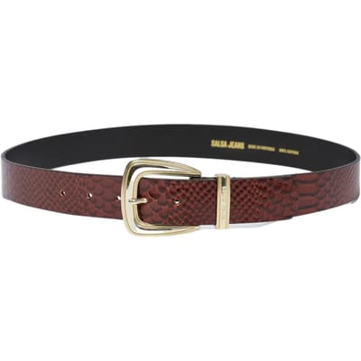Crocodillenleerriem dames Salsa Jeans