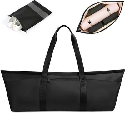 SPHProducts - Grote Yogamat Draagtas - Gymtas met Verstelbare Draagriem - Waterdicht - Yogatas voor Yoga en Pilates - Geschikt voor Vrouwen en Mannen