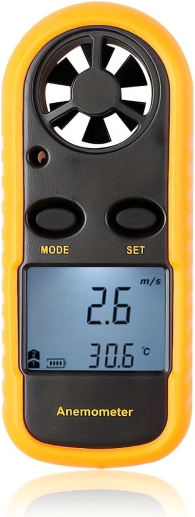 Bovista Windmeter - Anemometer - Windsnelheidsmeter - Voor Buiten