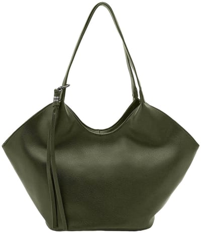 FREDsBRUDER shopper My Bestie Tulip Shopper Khaki Green kaki